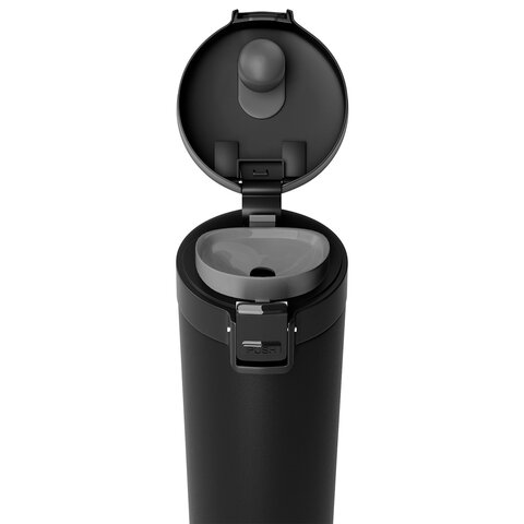 Термокружка 380мл, JOYLUX CLASSIC, нержавеющая сталь SUS304, черный, 700270