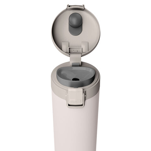 Термокружка 380мл, JOYLUX CLASSIC, нержавеющая сталь SUS304, белый, 700271