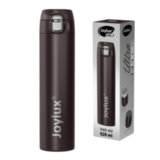 Термокружка 520 мл JOYLUX (ДЖОЙЛЮКС) ULTRA BROWN, нержавеющая сталь SUS304, коричневый матовый, 700279