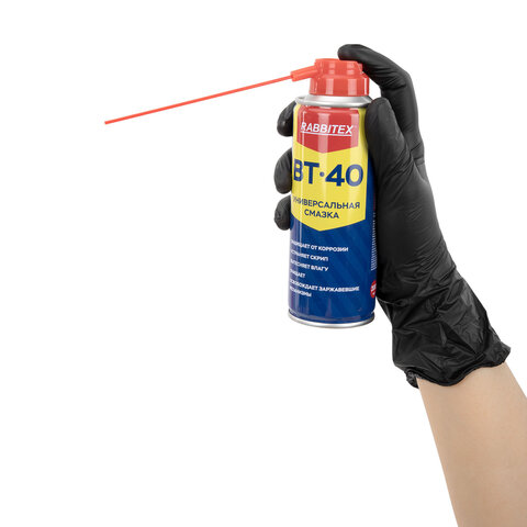Смазка универсальная проникающая BT-40 (аналог WD-40) 200 мл, аэрозоль с трубочкой, RABBITEX (РАББИТЕКС), 700296 - фото 7