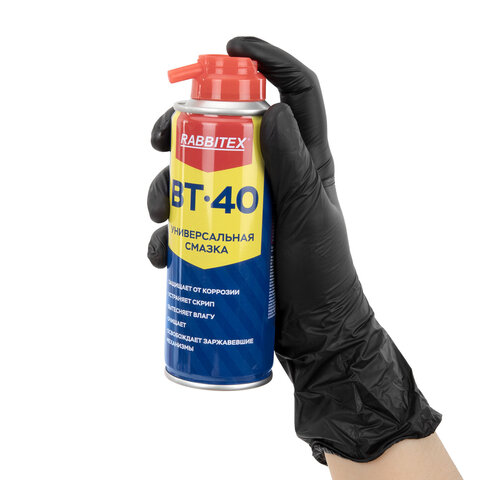 Смазка универсальная проникающая BT-40 (аналог WD-40) 450 мл, аэрозоль с трубочкой, RABBITEX (РАББИТЕКС), 700297 - фото 5