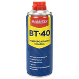 Смазка универсальная проникающая BT-40 (аналог WD-40) 450 мл, аэрозоль с трубочкой, RABBITEX (РАББИТЕКС), 700297