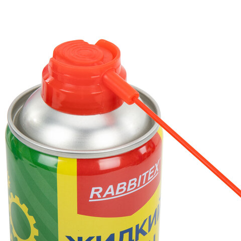 Смазка проникающая ЖИДКИЙ КЛЮЧ 450 мл, аэрозоль с трубочкой, RABBITEX (РАББИТЕКС), 700299 - фото 6