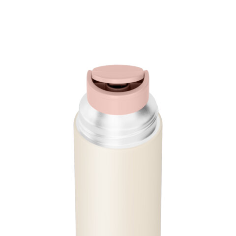 Термос 0,4л JOYLUX ULTRA, нерж. сталь SUS304, крышка/кружка + ремешок, звезды, 700311