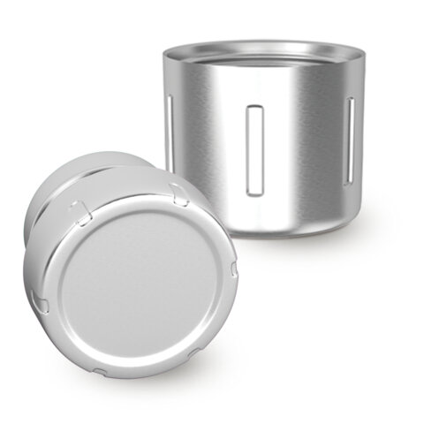 Термос 0,5л TAIGARU CHOICE нерж. сталь SUS316, крышка/кружка, ремешок, синий матовый, 700312