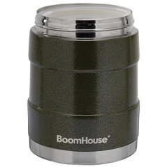 Термос 1,2 л для еды/<wbr/>напитков с широким горлом, BOOMHOUSE (БУМХАУС) RIBBED, контейнер, нержавеющая сталь SUS304, 700323