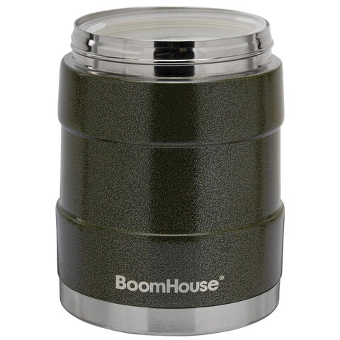 Термос 1,2л для еды/напитков с широким горлом, BOOMHOUSE RIBBED, контейнер, нерж.сталь SUS304,700323