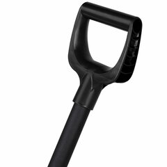 Лопата снеговая 60&times;28 см &laquo;СКРЕПЕРОК&raquo; ребра жесткости, алюминиевая планка, черенок с V-образной ручкой, ГРАНДМАСТЕР, 700333