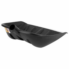 Лопата снеговая 40&times;39 см БЕЗ ЧЕРЕНКА &laquo;КУПЕЦ&raquo; с планкой, прочная, применяется для зерна, керамзита, щебня, ГРАНДМАСТЕР, 700336