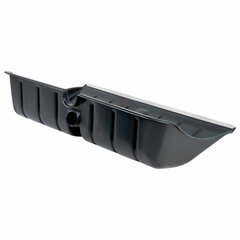 Лопата снеговая 54&times;37 см БЕЗ ЧЕРЕНКА &laquo;БОГАТЫРЬ&raquo; СУПЕРПРОЧНАЯ, БОЛЬШАЯ, алюминиевая планка, ГРАНДМАСТЕР, 700337