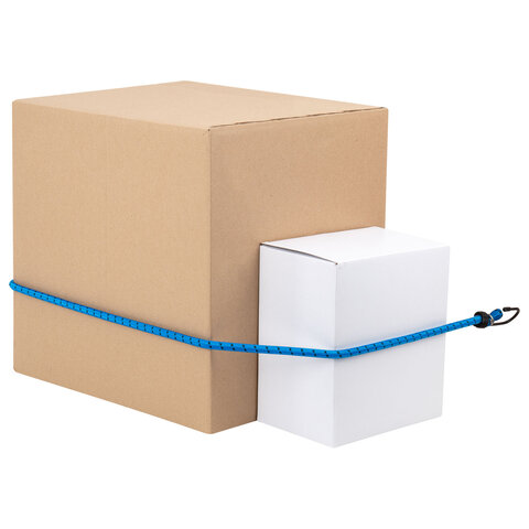 Стяжка эластичная для груза с крюками 10мм x 1,3м, RABBITEX, 700359