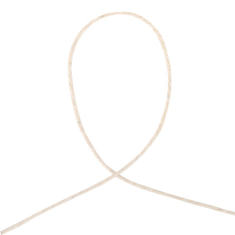 Шпагат хлопковый для прошивки документов, вязания, макраме, длина 500м диаметр 1,5мм,BRAUBERG,700362