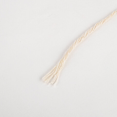 Шпагат хлопковый для прошивки документов, вязания, макраме, длина 500м диаметр 1,5мм,BRAUBERG,700362