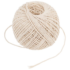 Шпагат хлопковый для прошивки документов, вязания, макраме, длина 200 м, диаметр 2 мм, BRAUBERG, 700363