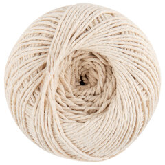 Шпагат хлопковый для прошивки документов, вязания, макраме, длина 200 м, диаметр 2 мм, BRAUBERG, 700363