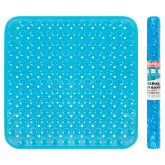 Коврик для ванны/<wbr/>душевой противоскользящий 54&times;54 см, &laquo;Полусферы&raquo;, прозрачный, ПВХ, PRIMILA (ПРИМИЛА), 700369