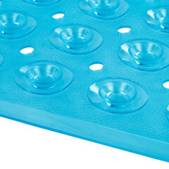 Коврик для ванны/<wbr/>душевой противоскользящий 54&times;54 см, &laquo;Полусферы&raquo;, прозрачный, ПВХ, PRIMILA (ПРИМИЛА), 700369