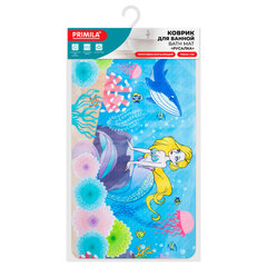 Коврик для ванны противоскользящий 70&times;40 см с печатью &laquo;Русалка&raquo;, ПВХ, присоски, PRIMILA (ПРИМИЛА), 700371