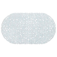 Коврик для ванны противоскользящий 69&times;39 см, &laquo;Капли&raquo;, овальный, прозрачный, ПВХ, PRIMILA (ПРИМИЛА), 700375