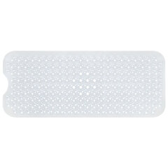 Коврик для ванны противоскользящий 100&times;40 см, &laquo;Полусферы&raquo;, прозрачный, ПВХ, присоски, PRIMILA (ПРИМИЛА), 700376