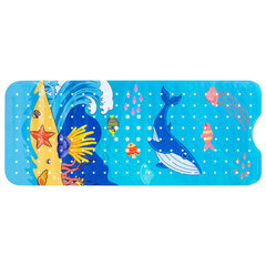 Коврик для ванны противоскользящий 100&times;40 см, с печатью &laquo;Кит&raquo;, ПВХ, присоски, PRIMILA (ПРИМИЛА), 700377