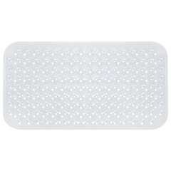Коврик для ванны противоскользящий 70&times;38 см, &laquo;Полусферы&raquo;, прозрачный, ПВХ, присоски, PRIMILA (ПРИМИЛА), 700382
