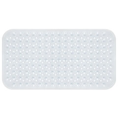 Коврик для ванны противоскользящий 70&times;38 см, &laquo;Полусферы&raquo;, прозрачный, ПВХ, присоски, PRIMILA (ПРИМИЛА), 700382