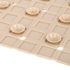 Коврик для ванны противоскользящий 71&times;40 см, &laquo;Пиксели&raquo;, бежевый, ПВХ, присоски, PRIMILA (ПРИМИЛА), 700383