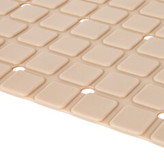 Коврик для ванны противоскользящий 71&times;40 см, &laquo;Пиксели&raquo;, бежевый, ПВХ, присоски, PRIMILA (ПРИМИЛА), 700383