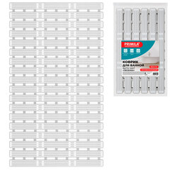 Коврик для ванны противоскользящий износостойкий 68&times;40 см, &laquo;Лесенка&raquo;, ПП + ТПЭ, присоски, PRIMILA (ПРИМИЛА), 700385