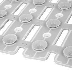 Коврик для ванны противоскользящий износостойкий 68&times;40 см, &laquo;Лесенка&raquo;, ПП + ТПЭ, присоски, PRIMILA (ПРИМИЛА), 700385