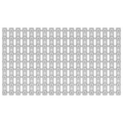 Коврик для ванны противоскользящий износостойкий 68&times;40 см, &laquo;Лесенка&raquo;, ПП + ТПЭ, присоски, PRIMILA (ПРИМИЛА), 700385