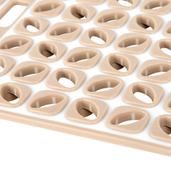 Коврик для ванны противоскользящий износостойкий 80&times;40 см, &laquo;Кофейные зерна&raquo;, ПП + ТПЭ, PRIMILA (ПРИМИЛА), 700386