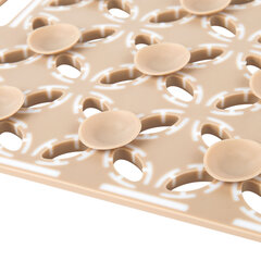 Коврик для ванны противоскользящий износостойкий 80&times;40 см, &laquo;Кофейные зерна&raquo;, ПП + ТПЭ, PRIMILA (ПРИМИЛА), 700386