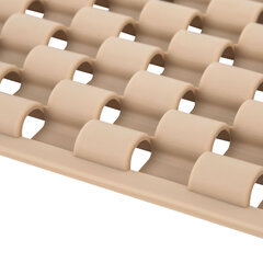 Коврик для ванны противоскользящий 66&times;36 см, &laquo;Мозаика&raquo;, бежевый, ТПЭ, присоски, PRIMILA (ПРИМИЛА), 700387