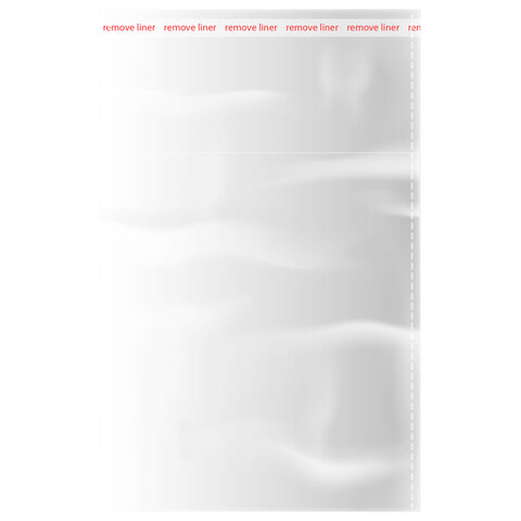 Пакеты БОПП с клеевым клапаном, КОМПЛЕКТ 100шт, 15х20+4см, 25 мкм с усиленным швом, BRAUBERG, 700406