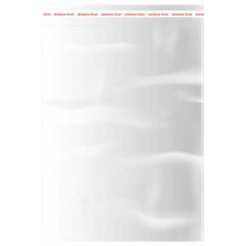 Пакеты БОПП с клеевым клапаном, КОМПЛЕКТ 100шт, 30х40+4см, 30 мкм с усиленным швом, BRAUBERG, 700410