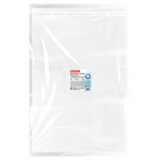 Пакеты БОПП с клеевым клапаном, КОМПЛЕКТ 100 штук, 40х60 + 4 см, 30 мкм, с усиленным швом, BRAUBERG, 700412