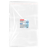 Пакеты БОПП с клеевым клапаном ПЛОТНЫЕ КОМПЛЕКТ 100 штук, 25 х 35 + 4 см, 53 мкм с усиленным швом, BRAUBERG, 700417