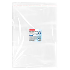 Пакеты БОПП с клеевым клапаном, КОМПЛЕКТ 100 штук, 30&times;40 + 4 см, 53 мкм, с усиленным швом, BRAUBERG, 700418