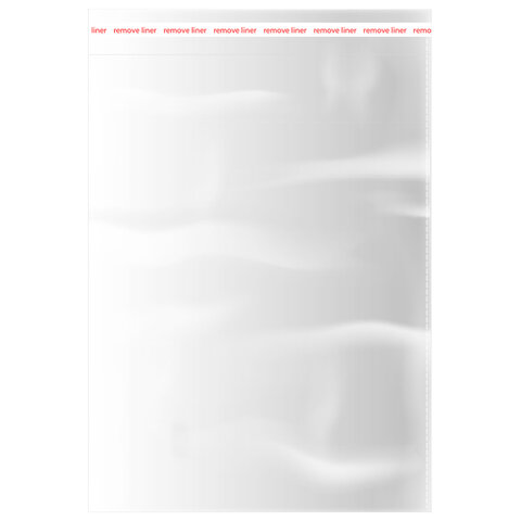 Пакеты БОПП с клеевым клапаном, КОМПЛЕКТ 100шт, 30х40+4см, 53 мкм с усиленным швом, BRAUBERG, 700418