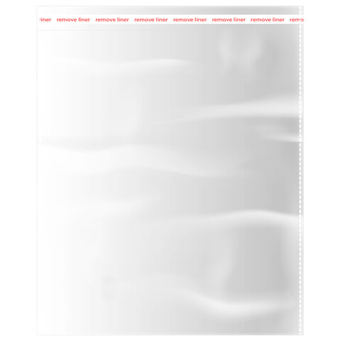 Пакеты БОПП с клеевым клапаном, КОМПЛЕКТ 100шт, 40х50+4см, 53мкм с усиленным швом, BRAUBERG, 700419