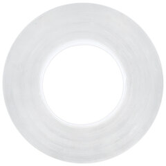 Многоразовая двухсторонняя прозрачная крепежная лента, скотч NANO tape, 5 м x 1 см, толщина 1 мм, WBZ (ВБЗ), 700424