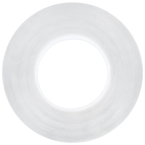 Многоразовая двухсторонняя прозрачная крепежная лента, скотч NANO tape, 5 м x 1 см, толщина 1 мм, WBZ (ВБЗ), 700424 - фото 3