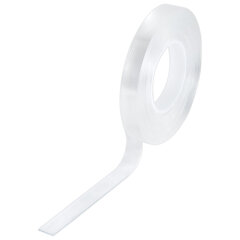 Многоразовая двухсторонняя прозрачная крепежная лента, скотч NANO tape, 5 м x 1 см, толщина 1 мм, WBZ (ВБЗ), 700424