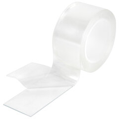 Многоразовая двухсторонняя прозрачная крепежная лента, скотч NANO tape, 2 м x 3 см, толщина 1 мм, WBZ (ВБЗ), 700425