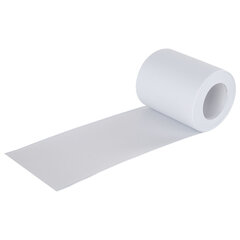 Клейкая лента бордюрная для ванны и кухни 80 мм х 3,2 м, белая, акриловая основа, WBZ (ВБЗ), 700428