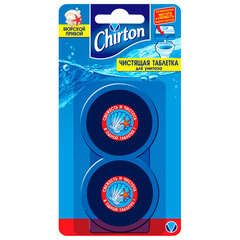 Таблетки чистящие для унитаза 2 шт. х 50 г, CHIRTON (Чиртон), &laquo;Морской Прибой&raquo;