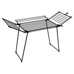 Сушилка напольная для белья раскладная, 5 зон сушки, 25 метров, LAIMA HOME MEGA BLACK, 700471