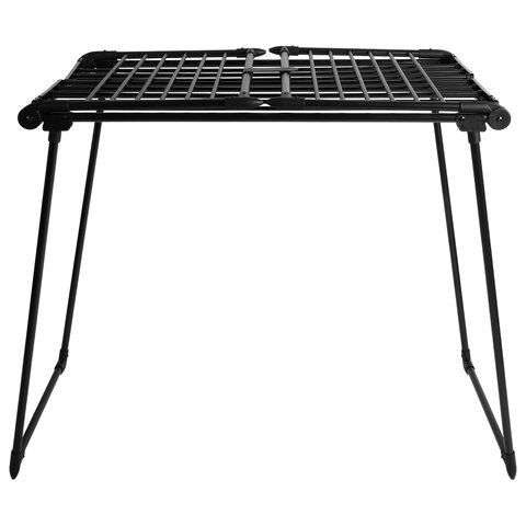 Сушилка напольная для белья раскладная, 5 зон сушки, 25 метров, LAIMA HOME MEGA BLACK, 700471